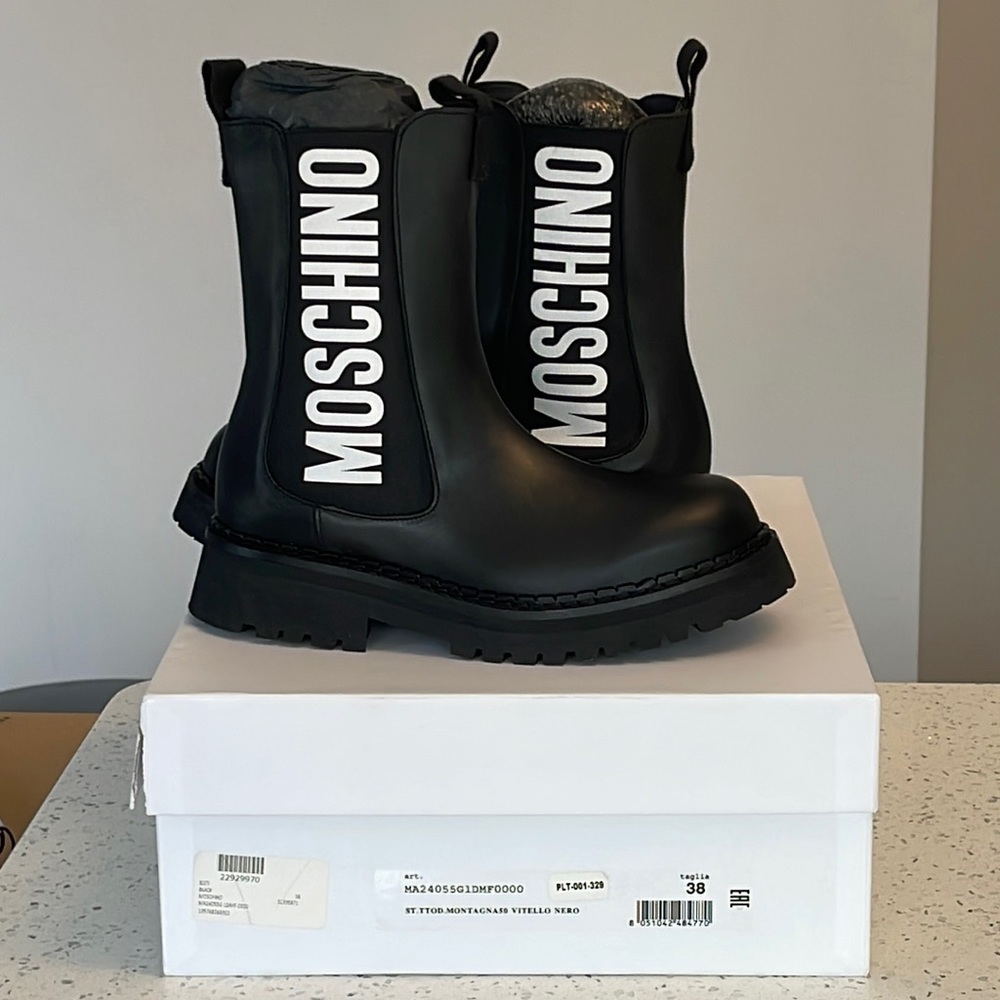 Moschino Couture Boots size 38